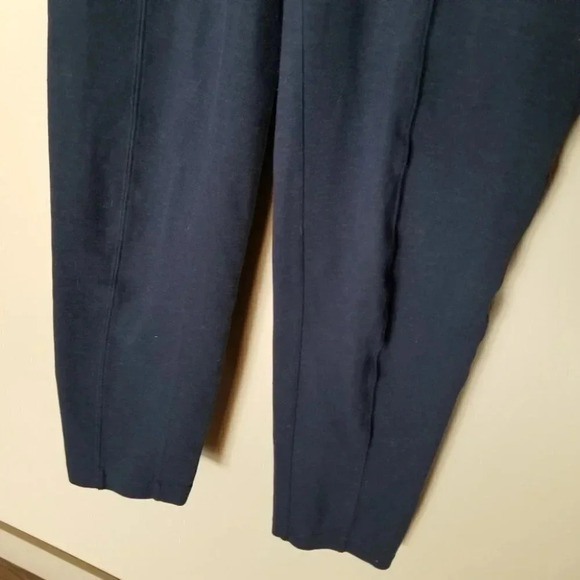 Kit and Ace Navy Blue  On Repeat Pleated Trousers 2 - Picture 13 of 15